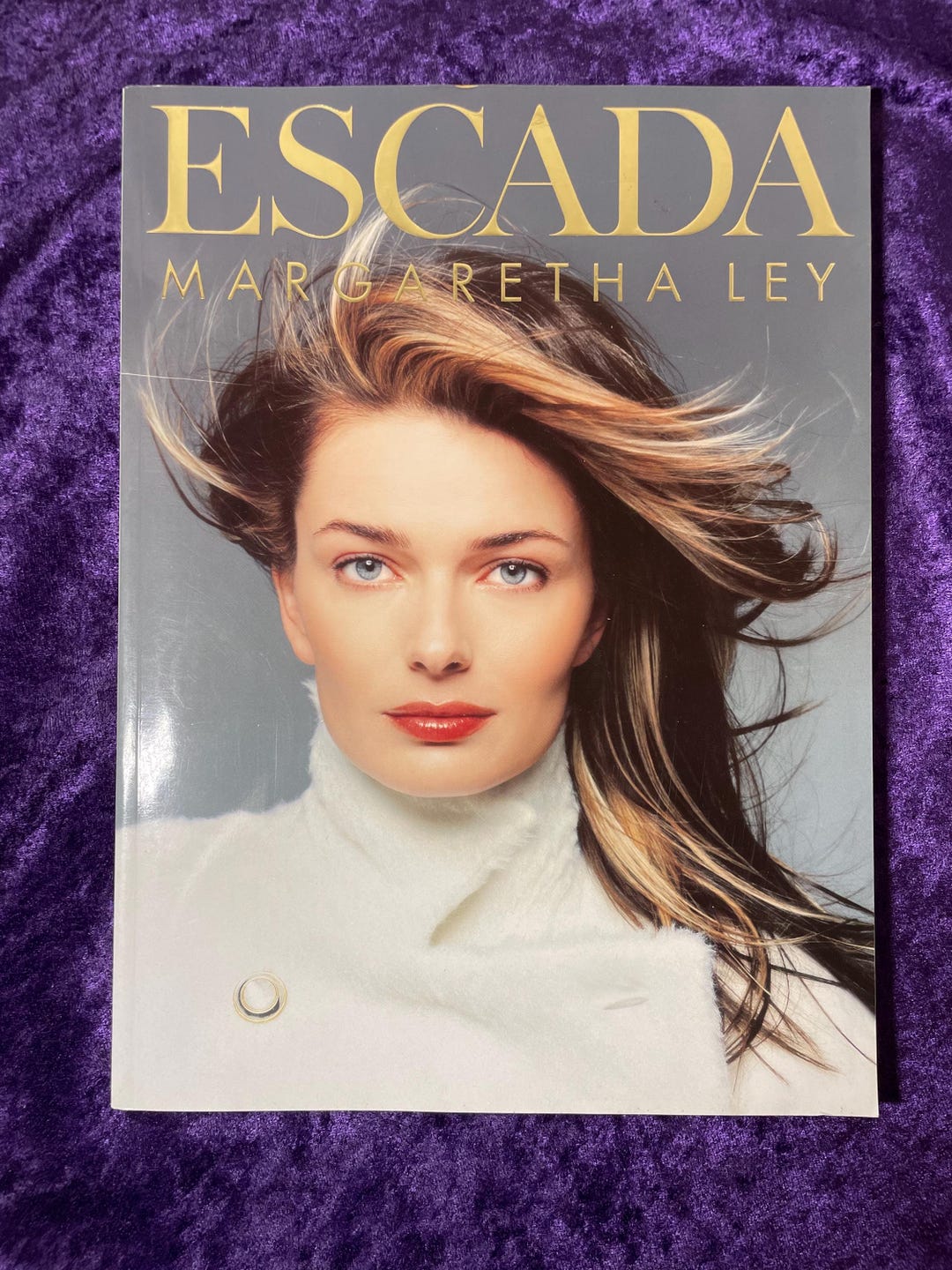 RARE Vintage Escada Catalog Book With Paulina Porizkova Cover - Etsy