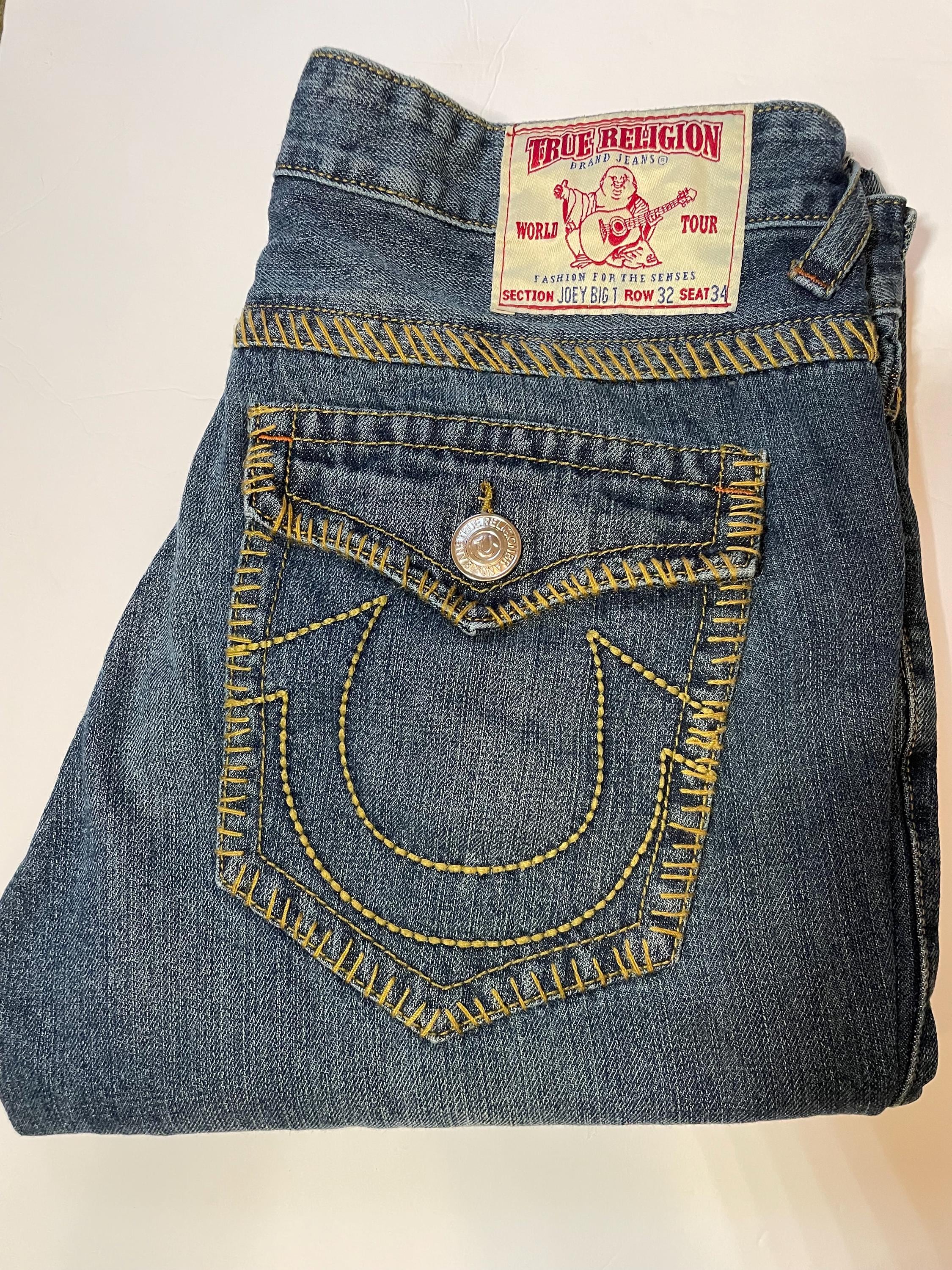 True Religion Jeans 33 - Etsy Canada