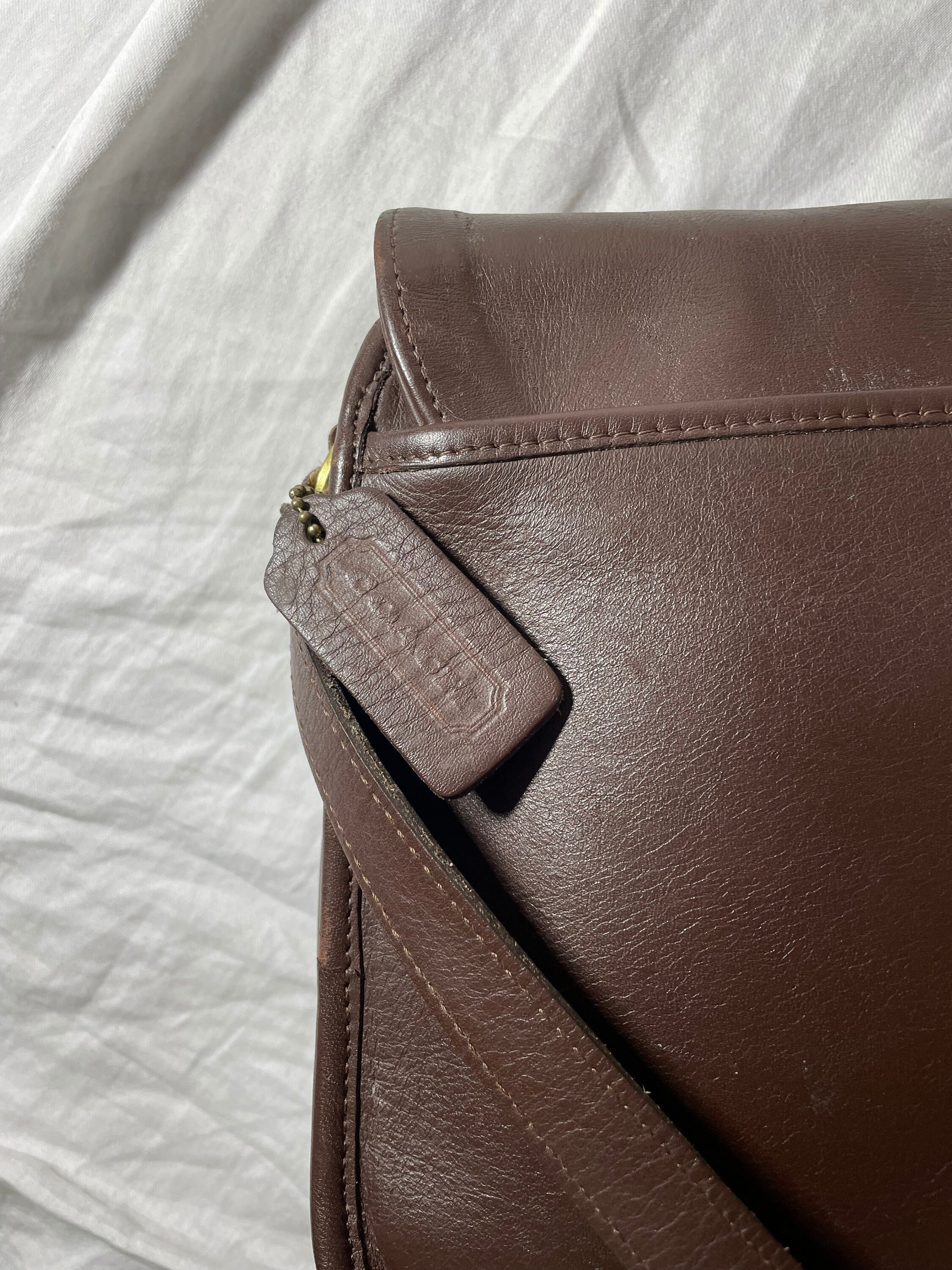 バッグ OLD COACH shoulder bag / Brown Coach Signature Jacquard Shoulder/Crossbody Hobo Bag E065-10402