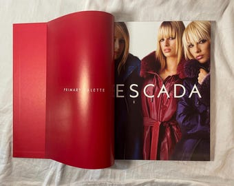 Escada Fall/Winter 2001 Hardcover Catalog Book