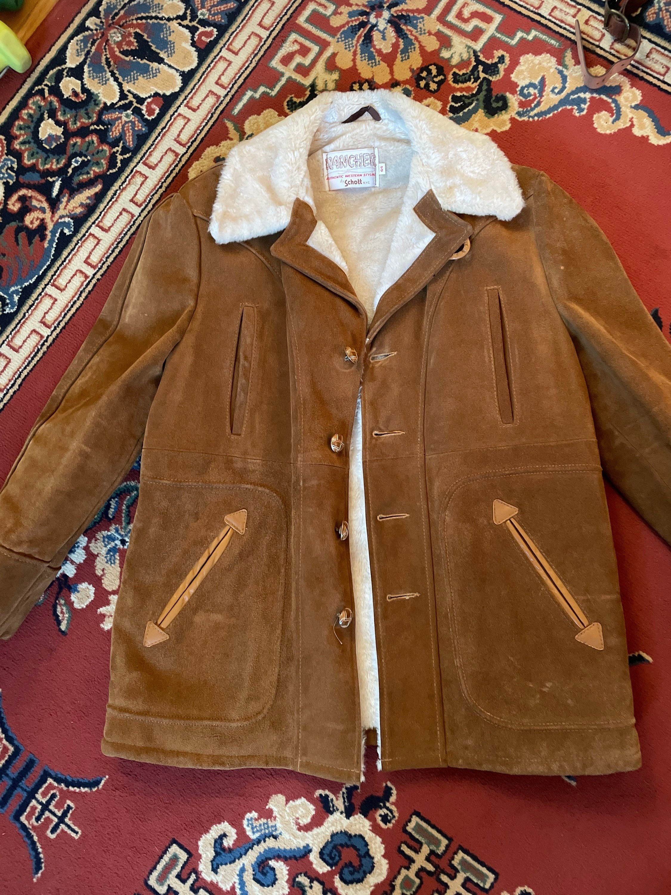 western by schott ranch coat