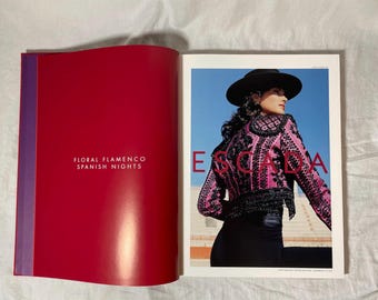 Escada Spring/Summer 2001 Hardcover Catalog Collection Book