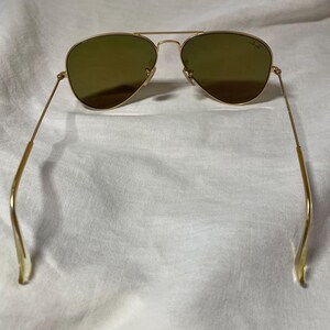 Ray Ban Polarized Mirrored Aviator Sunglasses RB3025 bild 5