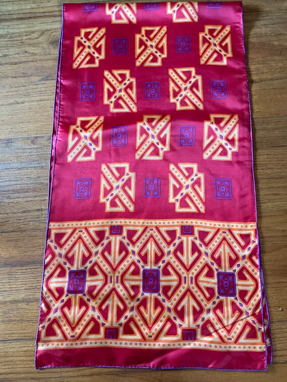 Made in Japan Hand Rolled Silk Scarf