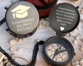Graduation Ceremony Gift Compass Ideas Retirement Gift Personalized Graduation Ceremony Gifts For Students Teacher Anniversary Gift Ideas