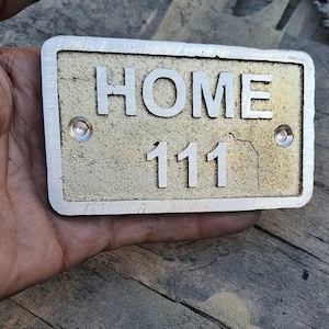 Personalized Brass Plaque - Ideal for Recognition Plaques, Name Plates, and Awards - Perfect for Office, Home, or Garden Decor