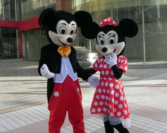 Mickey Or Minnie Mouse Lookalike mascot costume Hire