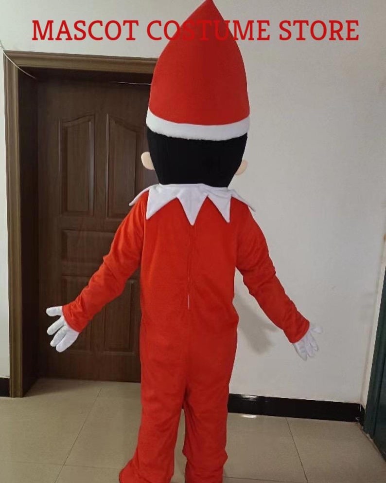 Elf Shelf Mascot Lookalike Mascot Costume Holiday Christmas Etsy
