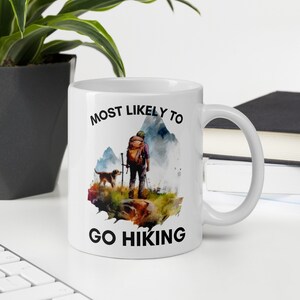 Hiking Coffee Mug Camper Gift Camping Mug Hiking Gift For Hiker Gift Hiking Gifts For Him Hiking Gifts For Men Mountain Climber Hiker Mug