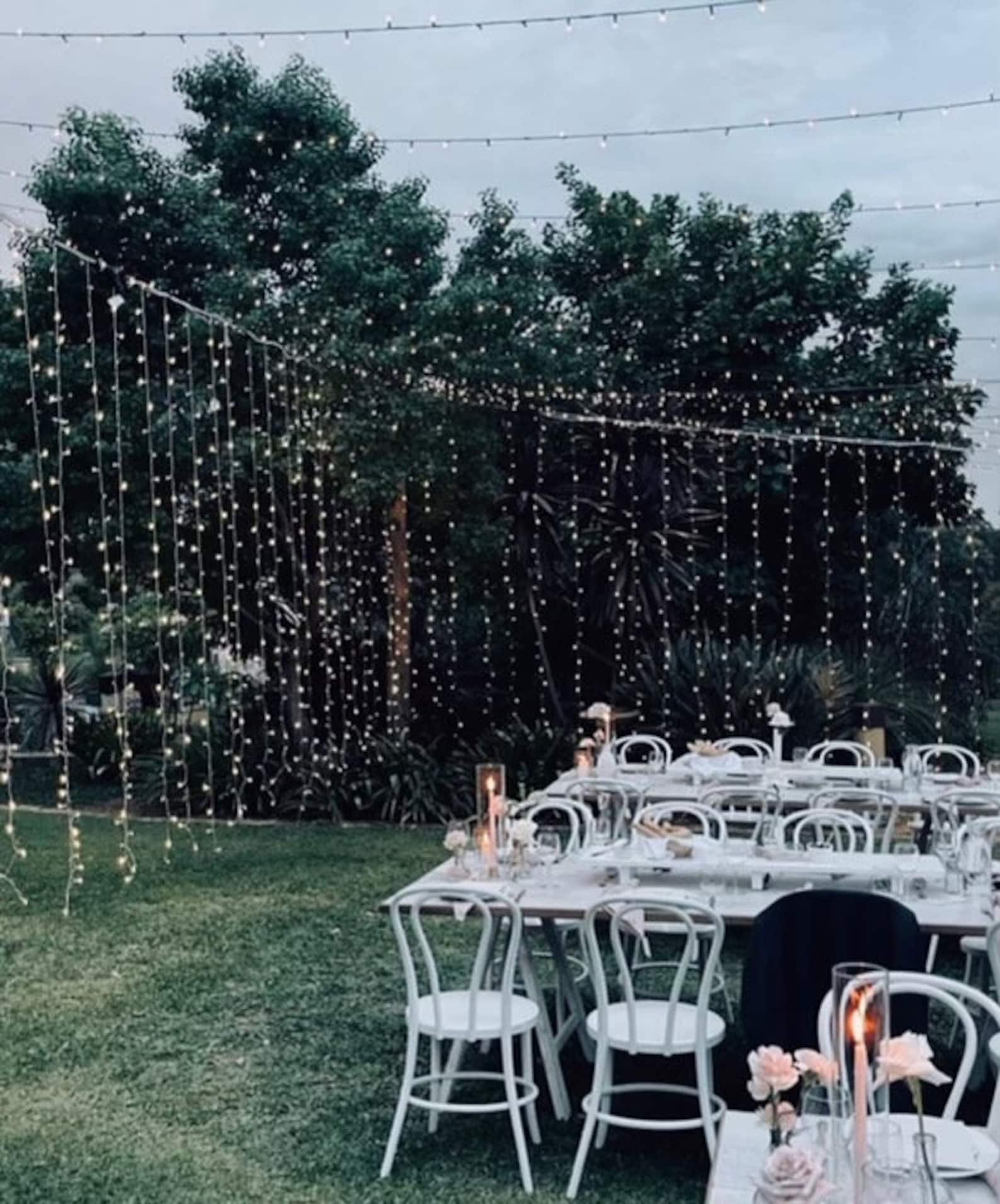 Curtain Lights Fairy Lights String Lights Outdoor Fairy Lights Etsy