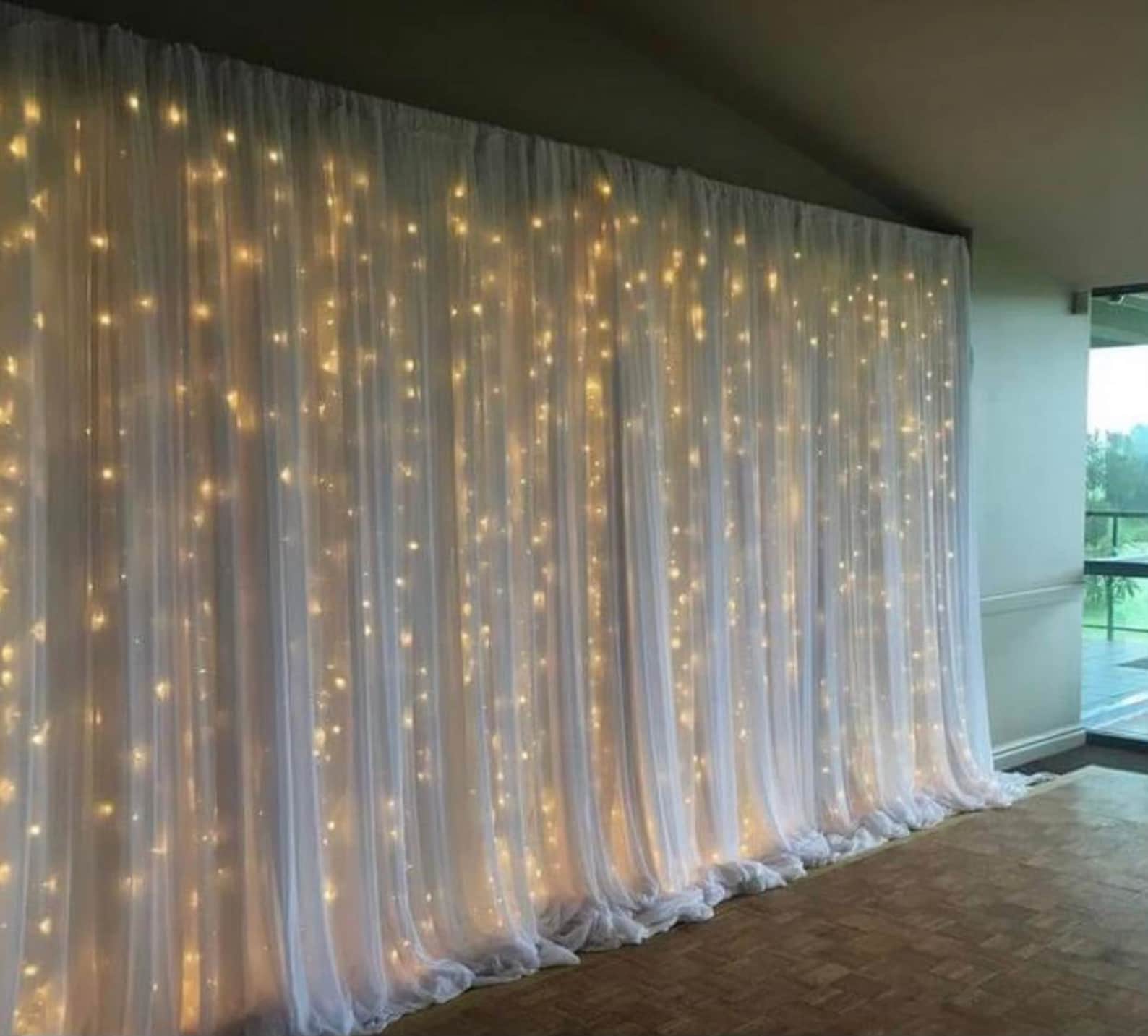 Curtain Lights Fairy Lights String Lights Outdoor Fairy Lights Etsy