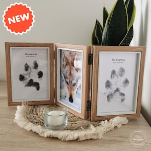 Kit empreinte bébé ou animal de compagnie avec cadre