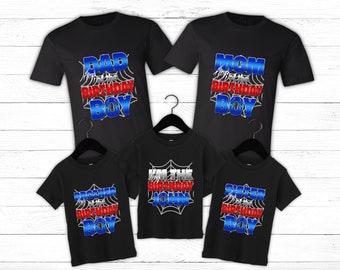 Spidey and His Amazing Friends Birthday Shirt, Spiderman shirts Custom Kids shirts, Spidey Shirt, Birthday Boy Shirt birthday boy shirt
