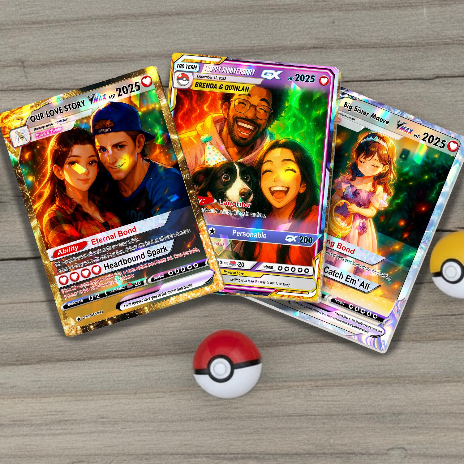 teammates pokemon card Personalized Anniversary Card, Custom Couples Cards, Couple Anniversary Gift, Anime Wedding Gift, Gift for Him or Her, Birthday Gift Teammates Pokemon Cards Price Guide