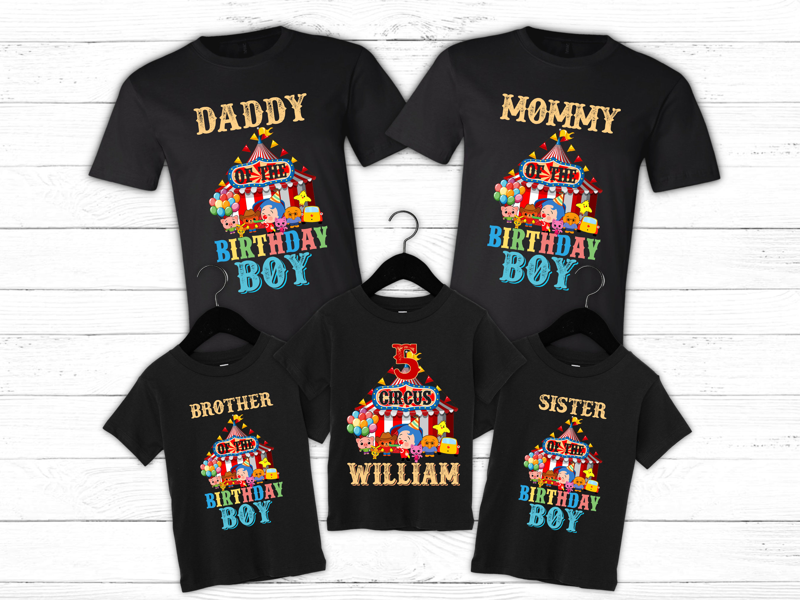 Circus Carnival Birthday Shirt, Carnival Family Shirts, Carnival