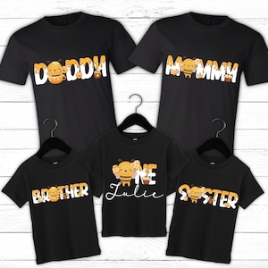 Bee First Birthday Shirts, Mommy Daddy Bee 1st Birthday T-shirts Bee Baby Shower Tees Bumble Bee Gender Reveal Couples Gift Tshirt Mama Dad