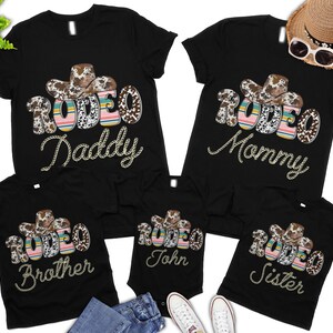 Family Rodeo Shirt: Matching Cowboy Birthday T-shirts