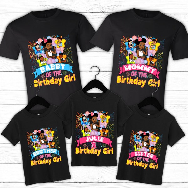 Gracie's Corner Birthday Family Shirts, Gracie's Corner Birthday Girl Shirt, Custom Gracie's Corner Shirt, Personalized Birthday Girl Shirts