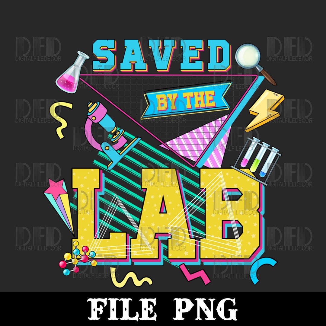 Saved by the Lab Retro Lab Week 2023 Medical Laboratory Tech Etsy
