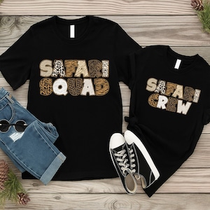Safari Squad Cotton T-Shirt: Family Vacation, African Adventure