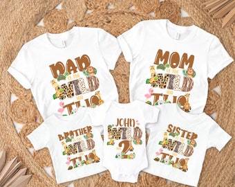 Wild One Family Matching Shirts, Wild One Birthday Boy,Wild One Safari Birthday,Family Wild One Shirts,Birthday Family Shirt,Birthday Boy