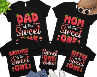 Berry First Birthday Family Matching Shirts, Family Birthday Shirt, Strawberry Mama Shirt, Berry 1st Birthday Outfit, Berry Sweet One Shirt