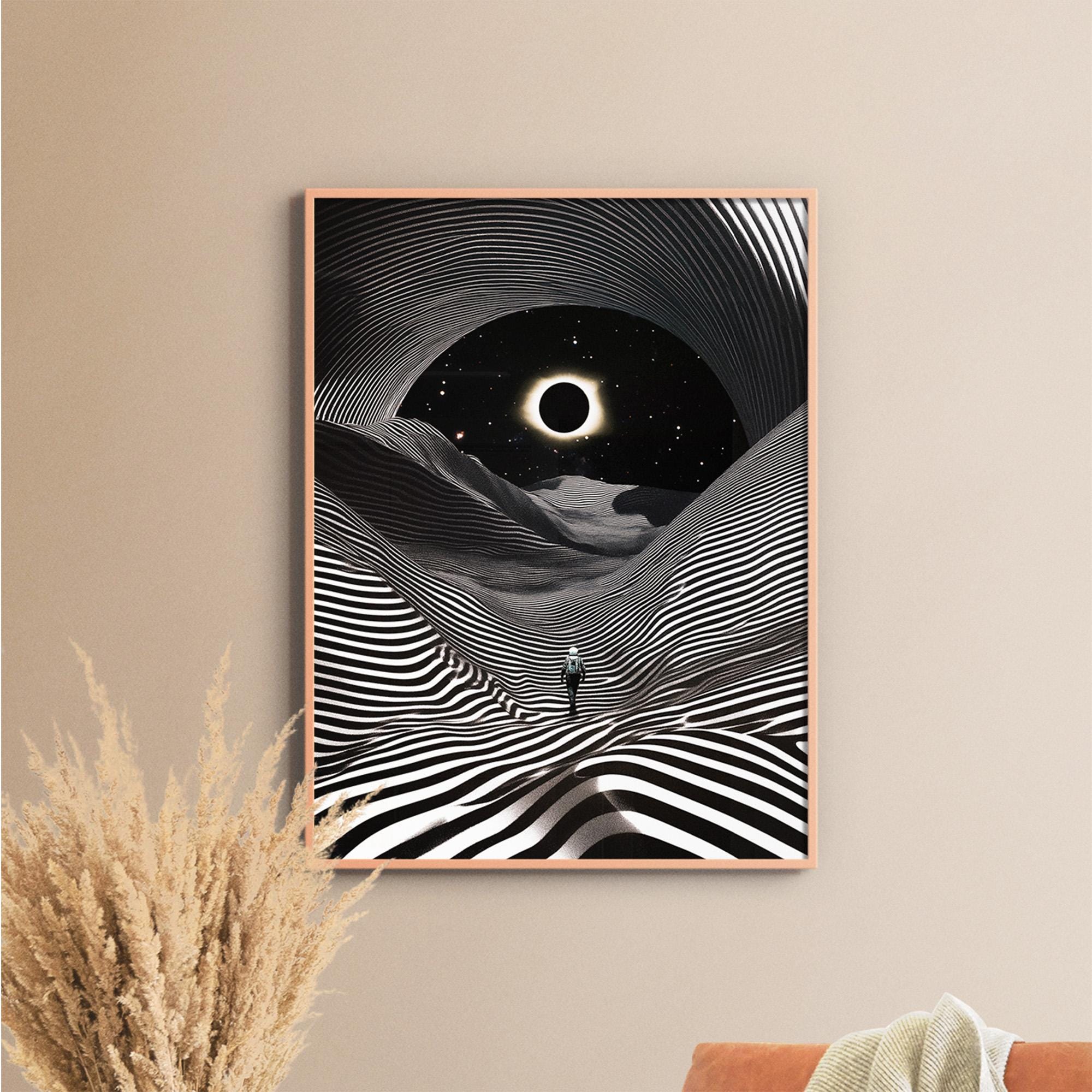 Retro Futurism Art Print: Cosmic Space Adventure Collage - Etsy