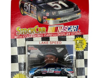 Vintage Ward Burton #2 Diecast Car: 1993 Hardees NASCAR Racing