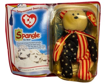 マクドナルド 2004 Ty Teenie Beanie Baby バーガー・ザ・ベア
