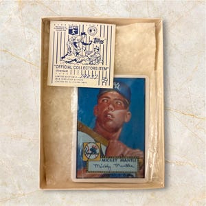 1995 Topps Mickey Mantle Porcelain Baseball Card - Limited Edition #311