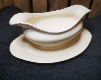 Vintage stylish Johnson Bros gravy boat