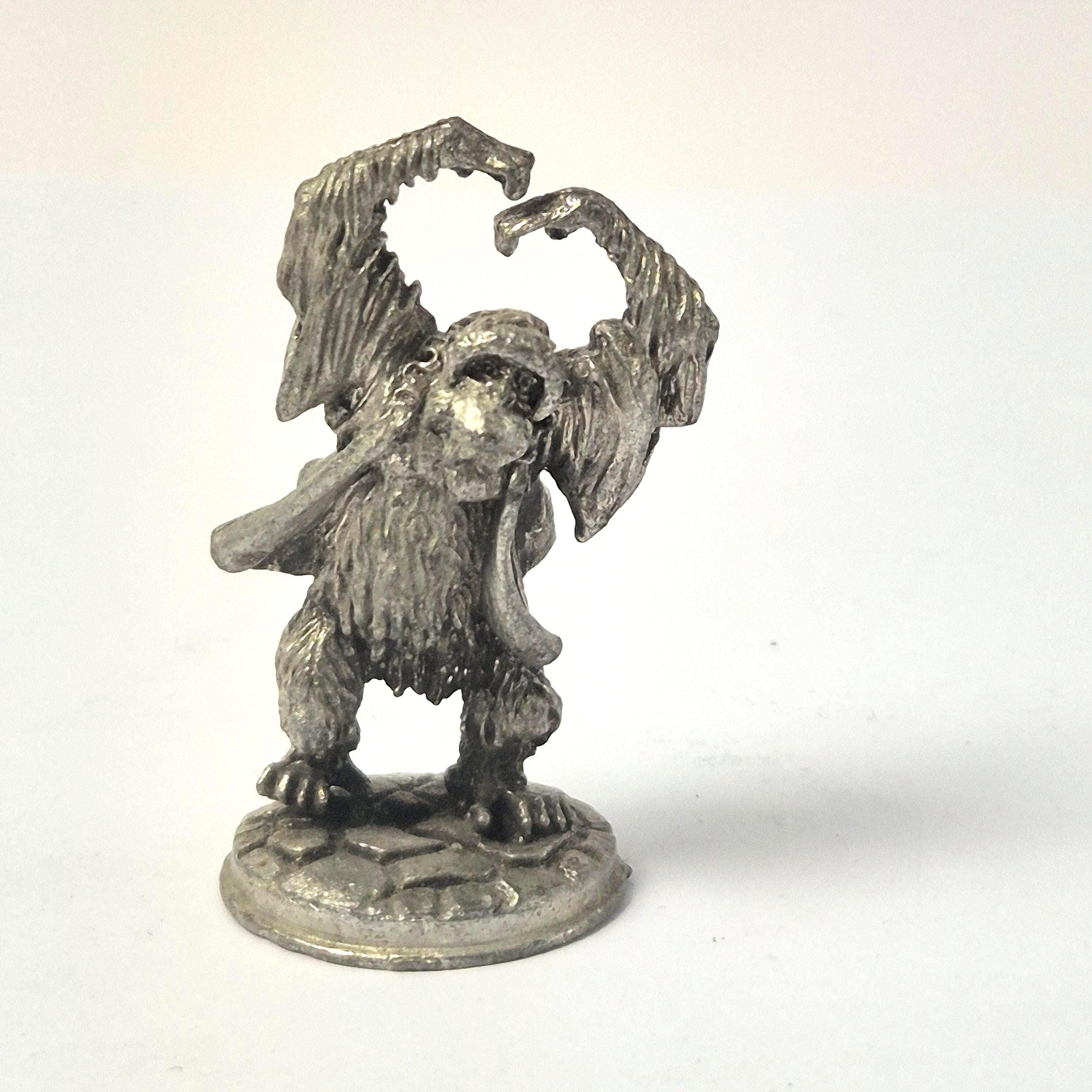 A Hantel Victorian Miniature cold painted pewter model, Pinocchio, certificate, boxed; others, Ted