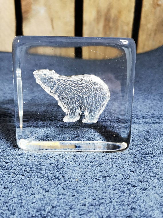 クリスタル製クマの置物2体セット｜HADELANDノルウェー 【公式通販】