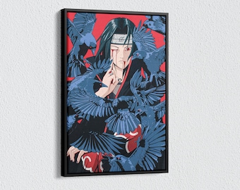 Anime Manga Poster Canvas, Anime Canvas Wall Art, Minimalist Anime Poster, Anime Gifts, Special Decoration for Anime Fansting, Anime Decor