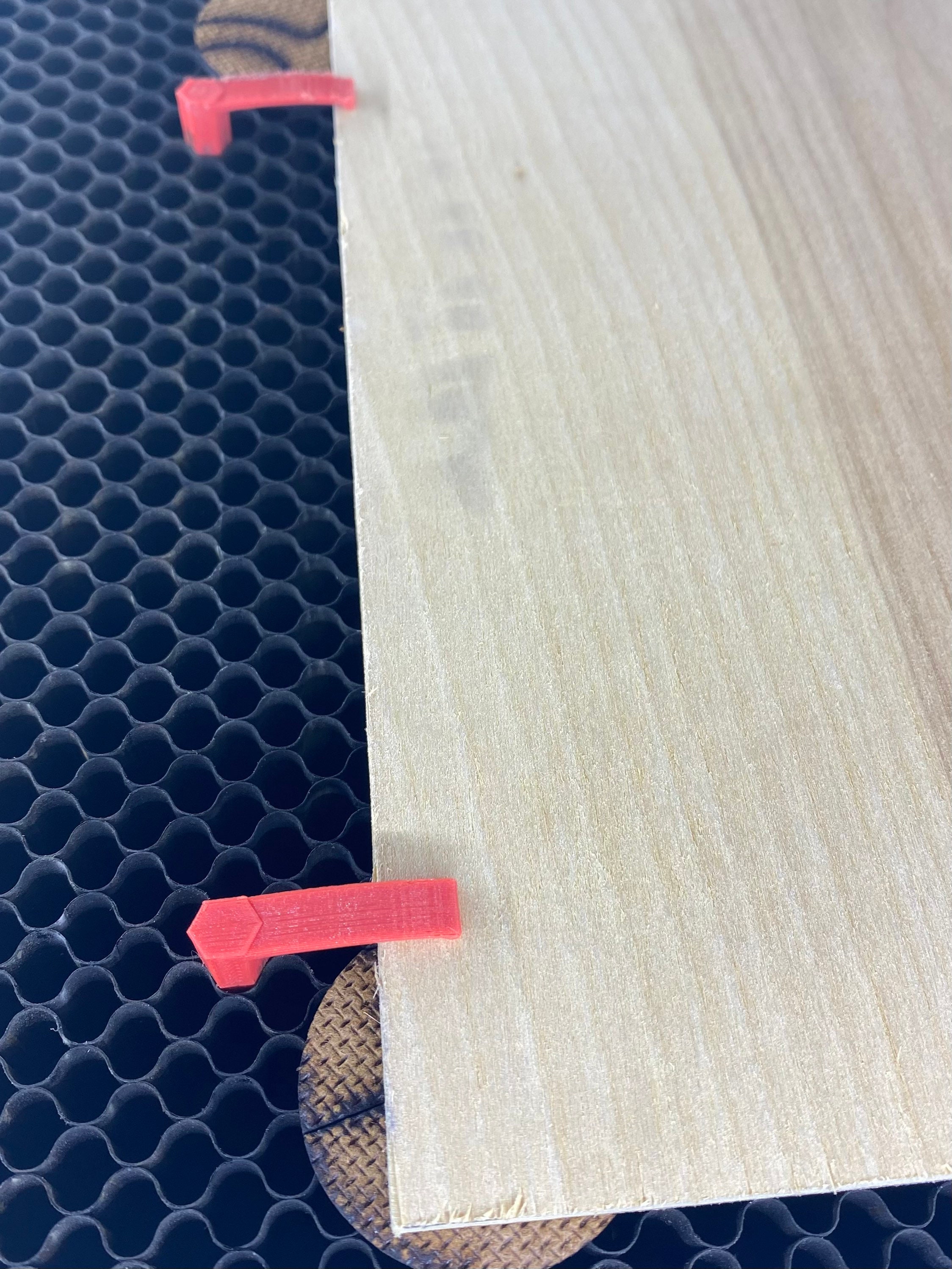 Laser Bed Hold Down Pins Variety of Colors Will Fit Variety