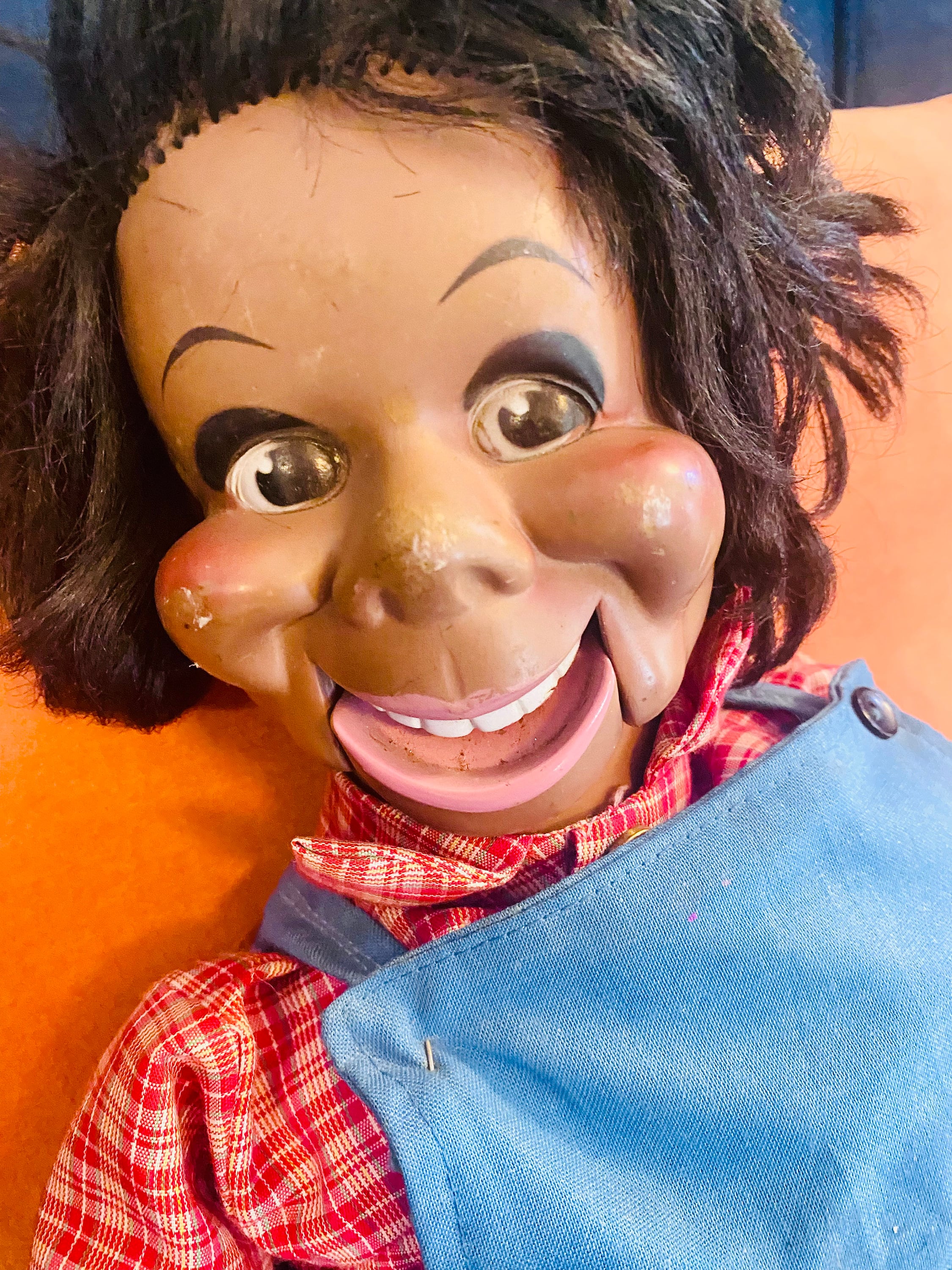 Vintage Ventriloquist Doll Lester From Howdy Doody Etsy