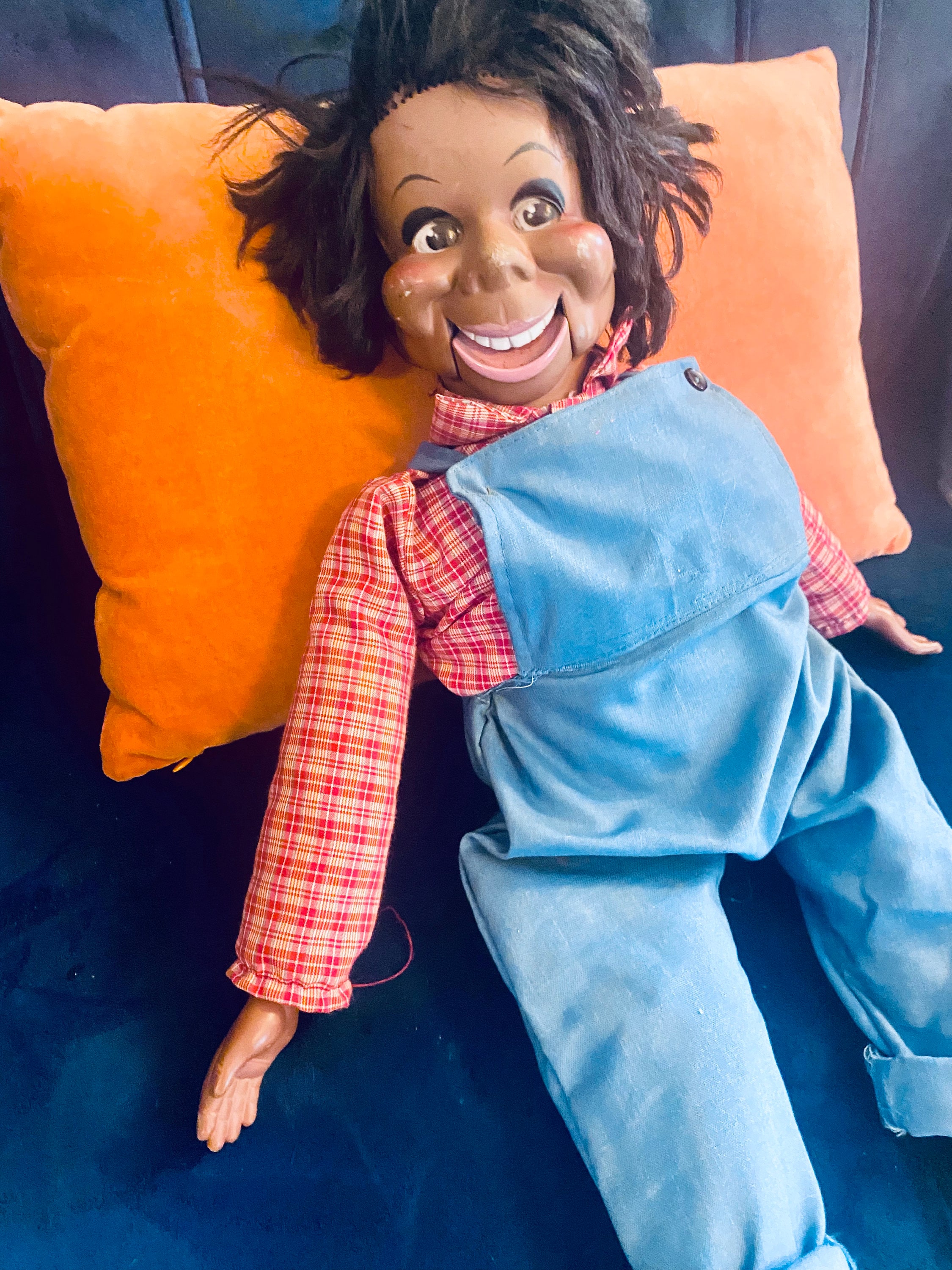 Vintage Ventriloquist Doll Lester From Howdy Doody Etsy