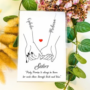 Sister Gift, Personalised gift for Sister, Sister Birthday Gift, Personalised Sisters Gift, Christmas Gift for Sister,