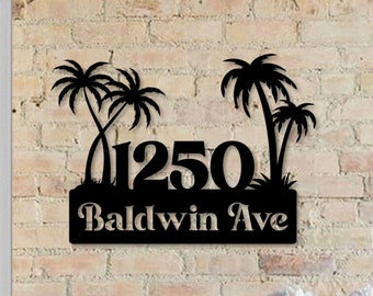 Custom Border Collie Address Sign – Personalized Metal House Number Plaque With Street Name, Dog Lover Gift