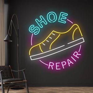 Led shoes shop repair shop