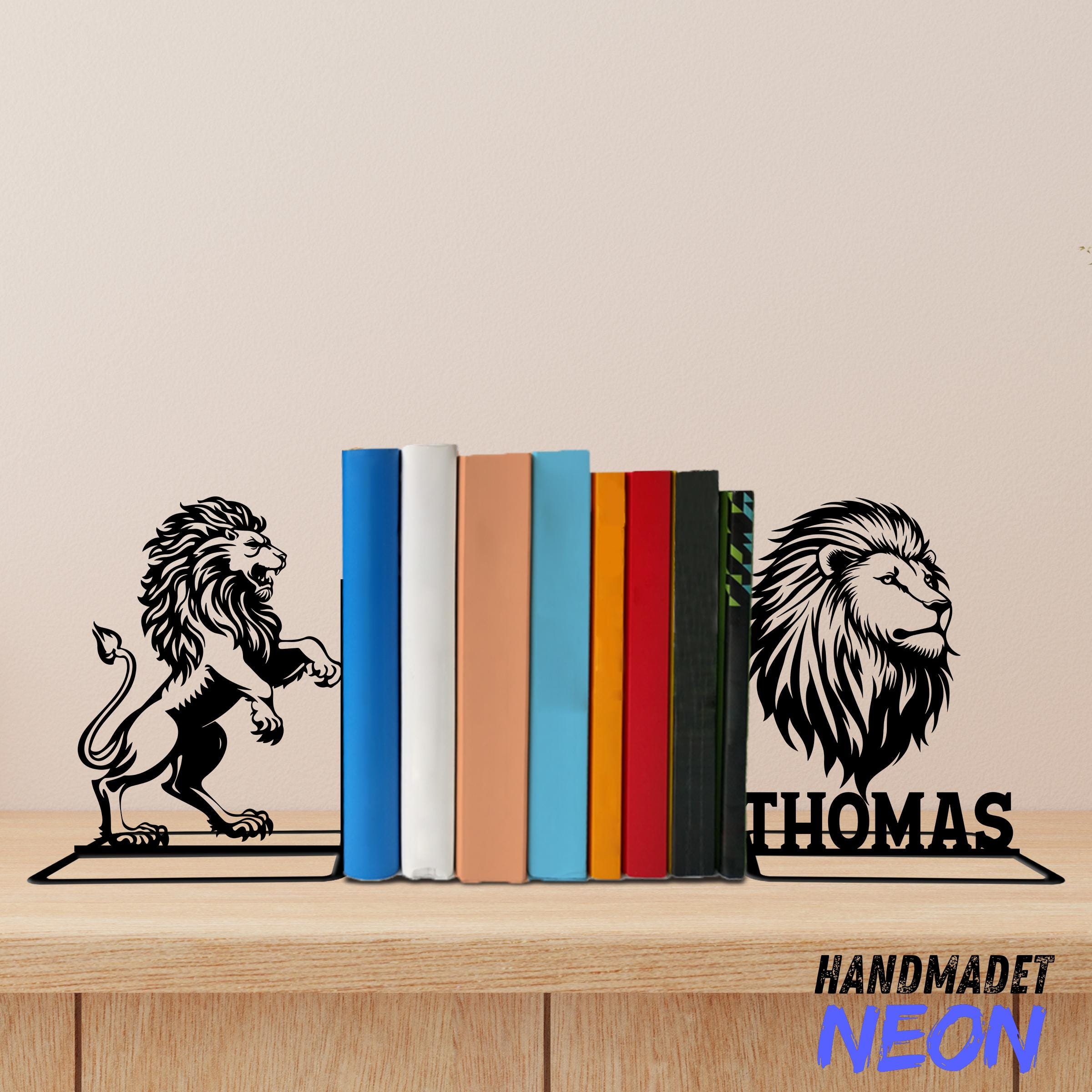 Lion Bookends - Etsy