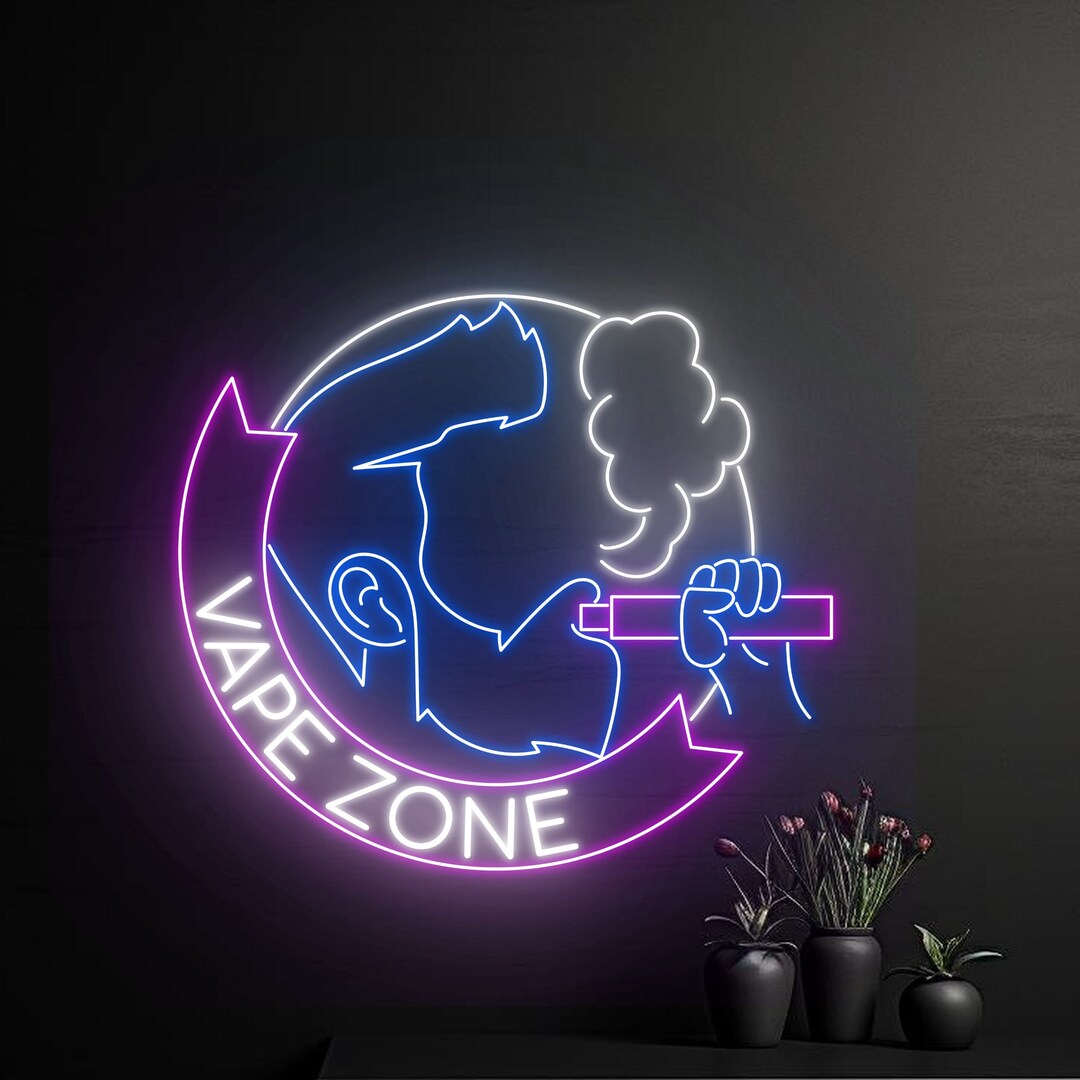Smoking Neon Light, Smoke Led Light, Smoking Led Sign, Smoke Neon Sign