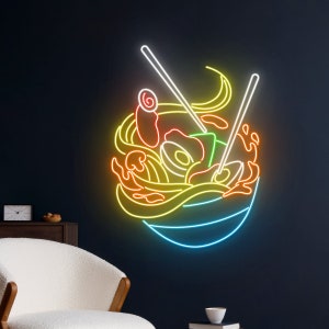 Ramen-neon teken japans noedels neonlicht winkel display led-neon reclame restaurant noodle shop verlicht teken veelkleurig lichtgevend teken neon verlicht teken,A,15.7x23.6