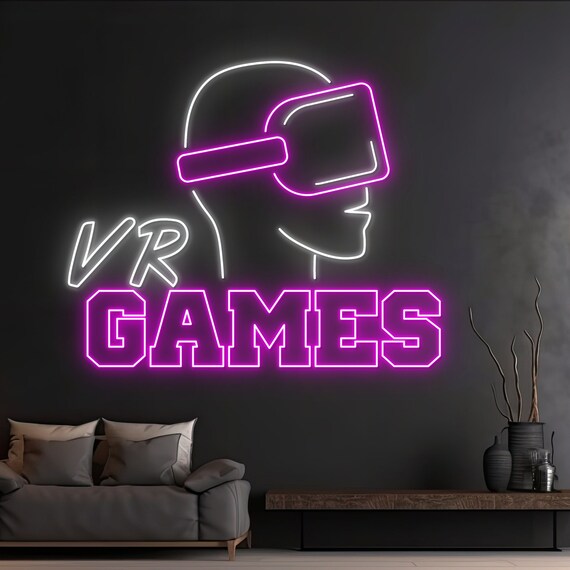 Customised LED Squid Game Logo Lamp English