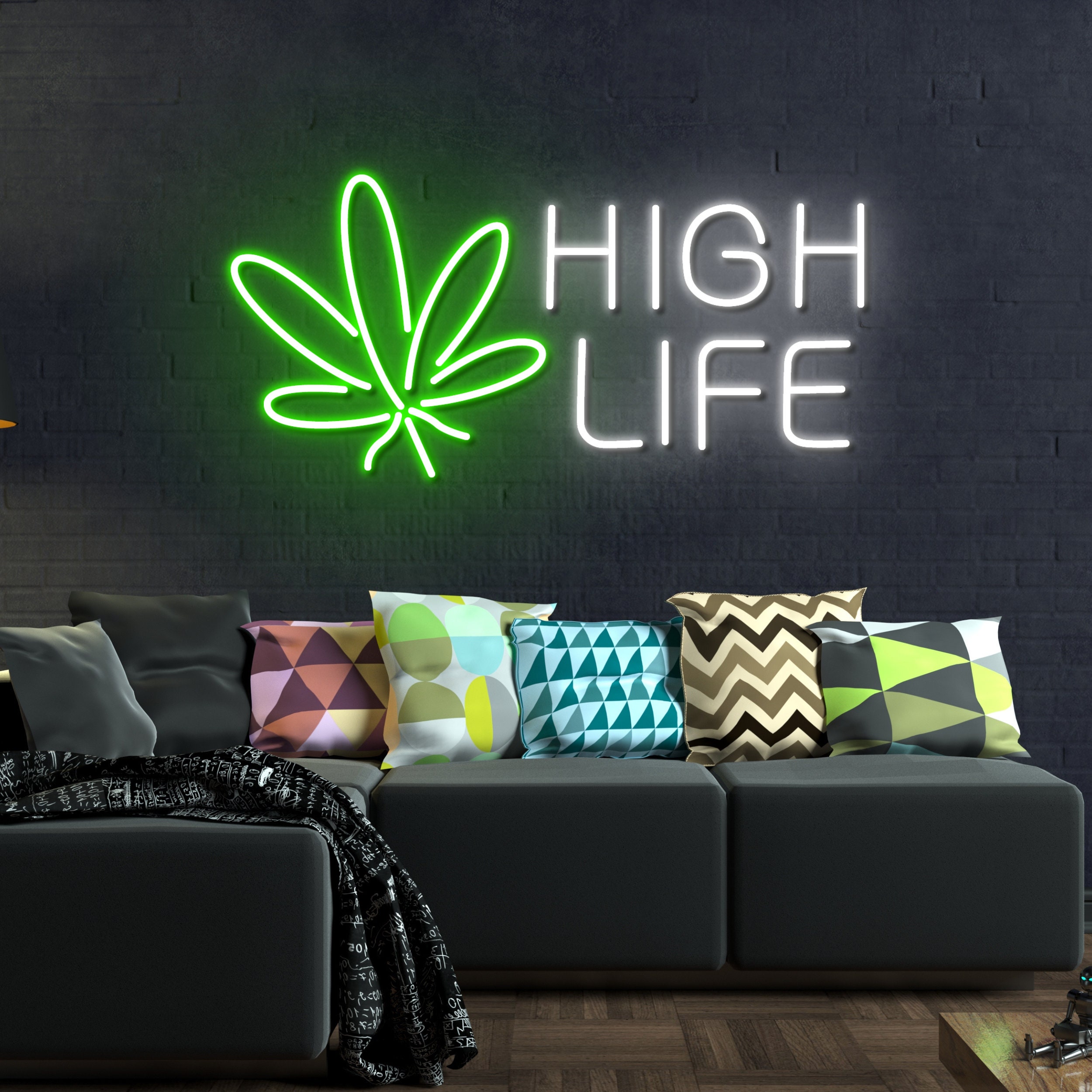 Buy High Life Neon Sign Online In India - Etsy India