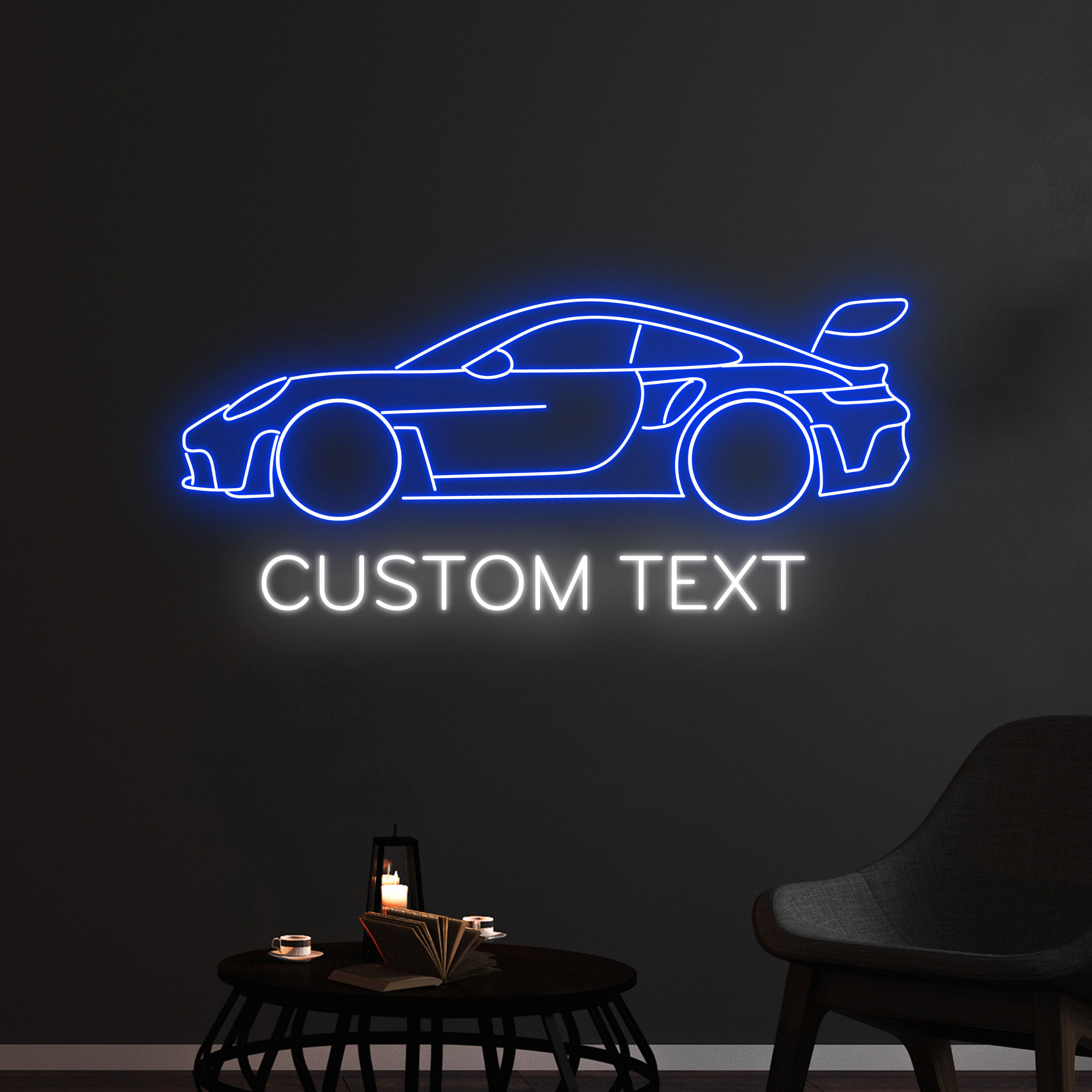  DIY Led Sign for Car, Cool Car Accessories for Men
