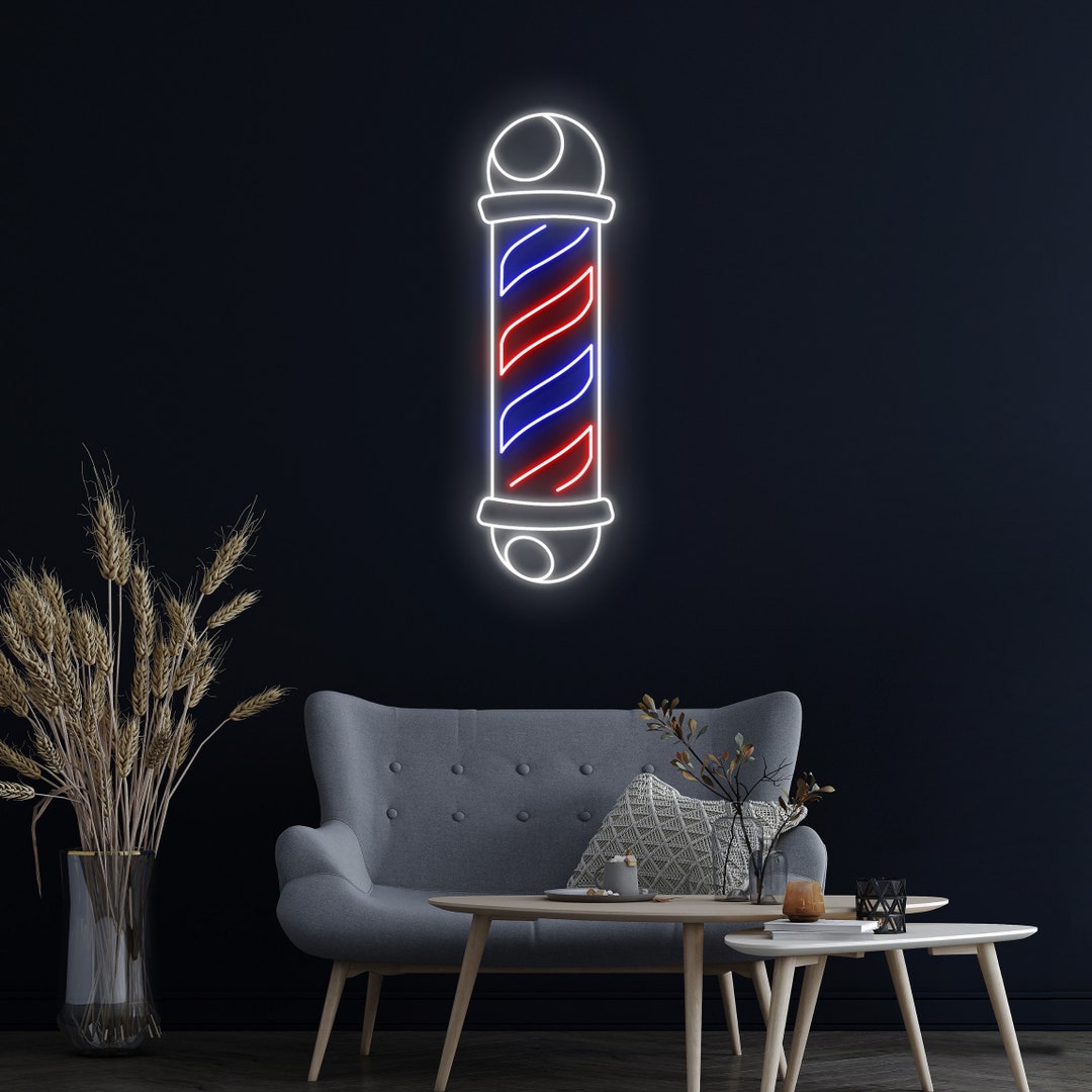 Barber Shop Led Sign, Barber Shop Neon Sign, Wall Decor, Barber Shop