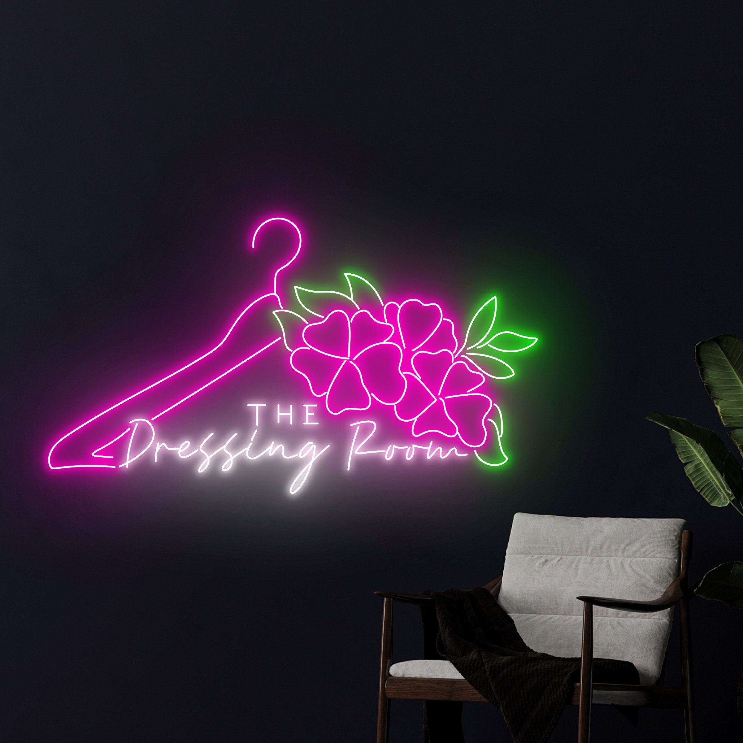 dressing room neon sign Dressing Room Led Sign, Dressing Room Neon, Dressing Room Neon Light,  Clothing Neon Light, Fashion Stylist Room Wall Decor,clothes Neon Sign