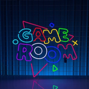 Gameroom Led Sign, Gameroom Led Sign, Wall Decor, Gameroom Neon Sign, Custom Neon Sign, Game room Led Sign, Neon Sign