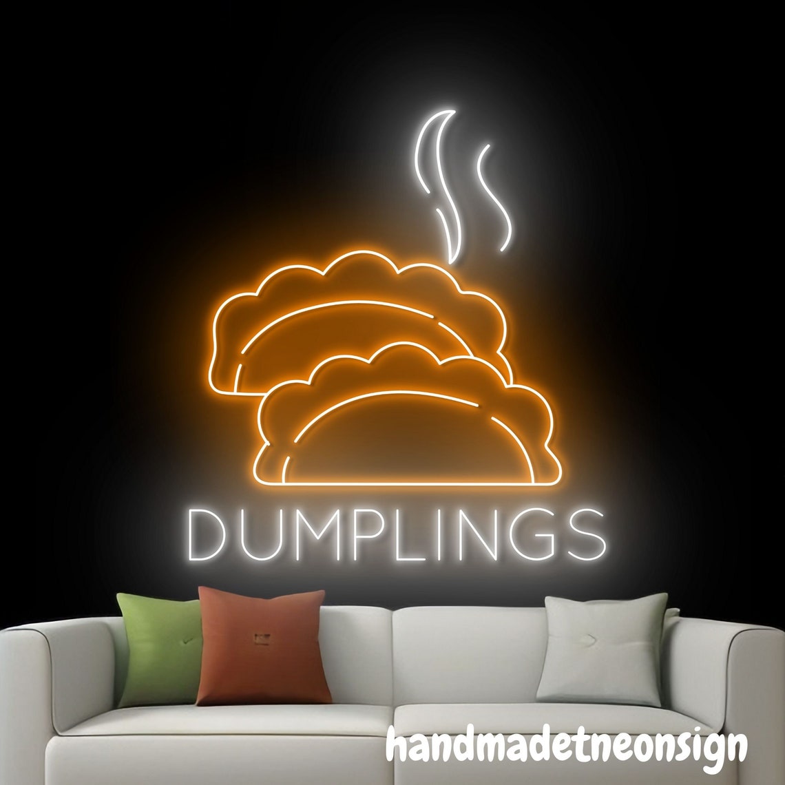 Dumplings Neon Sign, Dumpling Led Sign, China Dumpling Led Light ...